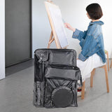 A2 Art Portfolio Case Painting Pad Backpack for Poster Board Pencils Brushes