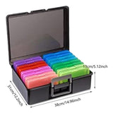 Maxbell Photo Box Picture Storage Case Home Clear for Greeting Cards Paper Envelopes