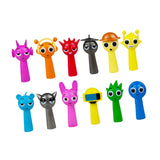 Maxbell 12 Pieces Sprunki Figures Gifts for Girls Boys Colorful Rhythm Box Figurines