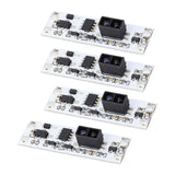 4Pcs Hand Sweep Sensor Module Infrared Induction LED Light Hand Sweep Sensor Style A