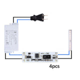 4Pcs Hand Sweep Sensor Module Infrared Induction LED Light Hand Sweep Sensor Style A