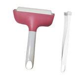 Maxbell Brayer Roller Gluing Application Brayer Tool Tape Roller Tool Art Craft Tool Rose red