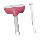 Maxbell Brayer Roller Gluing Application Brayer Tool Tape Roller Tool Art Craft Tool Rose red