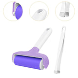 Maxbell Brayer Roller Gluing Application Brayer Tool Tape Roller Tool Art Craft Tool Purple