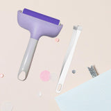 Maxbell Brayer Roller Gluing Application Brayer Tool Tape Roller Tool Art Craft Tool Purple