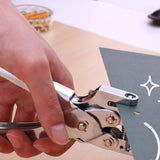 Maxbell Grommet Eyelet Plier Eyelet Hole Punch Plier for Watch Bands Bag DIY Project 16.5x10cm