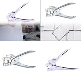 Maxbell Grommet Eyelet Plier Eyelet Hole Punch Plier for Watch Bands Bag DIY Project 16.5x10cm