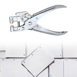 Maxbell Grommet Eyelet Plier Eyelet Hole Punch Plier for Watch Bands Bag DIY Project 16.5x10cm