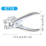 Maxbell Grommet Eyelet Plier Eyelet Hole Punch Plier for Watch Bands Bag DIY Project 16.5x10cm