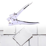 Maxbell Grommet Eyelet Plier Eyelet Hole Punch Plier for Watch Bands Bag DIY Project 15.5x12cm