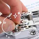Maxbell Grommet Eyelet Plier Eyelet Hole Punch Plier for Watch Bands Bag DIY Project 15.5x12cm