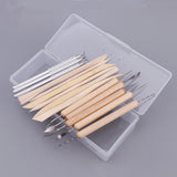 Maxbell 14Pcs Clay Sculpting Tools Pottery Clay Tool for Smoothing Embossing Shaping
