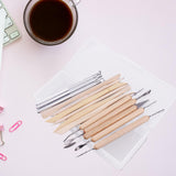 Maxbell 14Pcs Clay Sculpting Tools Pottery Clay Tool for Smoothing Embossing Shaping