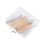 Maxbell 14Pcs Clay Sculpting Tools Pottery Clay Tool for Smoothing Embossing Shaping