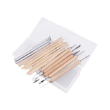Maxbell 14Pcs Clay Sculpting Tools Pottery Clay Tool for Smoothing Embossing Shaping