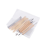 Maxbell 14Pcs Clay Sculpting Tools Pottery Clay Tool for Smoothing Embossing Shaping