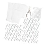 Maxbell 50Pcs Heat Shrinkable Sheet Materials Decor for Presents Father’S Day Charms