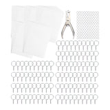 Maxbell 50Pcs Heat Shrinkable Sheet Materials Decor for Presents Father’S Day Charms