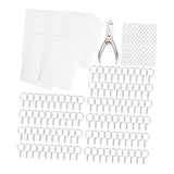Maxbell 50Pcs Heat Shrinkable Sheet Materials Decor for Presents Father’S Day Charms