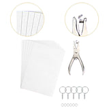 Maxbell 50Pcs Heat Shrinkable Sheet Materials Decor for Presents Father’S Day Charms