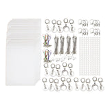 Maxbell 20 Pieces Heat Shrinkable Sheet Materials for Birthday Necklace Father’S Day