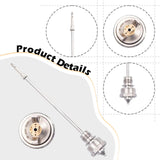 Spray Nozzle Pin Air Cap Set Replace Parts for Automotive Furniture Spraying 2.5mm