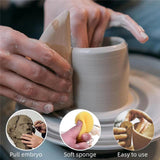 15x Clay Sculpting Tools Pottery Trimming Tools for Shaping Cleaning Molding