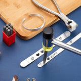 Aluminum Bracelet Blank Set and Plier Aluminum Strip Jewelry Set Blank Molds