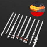 Maxbell 9 Pieces Sandpaper Clamp Rods Sticks for Woodworking Home Workshop Equipment