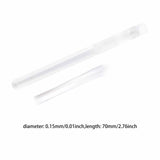 Faux Cat Whiskers Lifelike for DIY Accessories Felting Projects Face Costume 0.15mm Transparent White