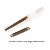 Faux Cat Whiskers Lifelike for DIY Accessories Felting Projects Face Costume 0.2mm Black and Brown