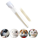 Faux Cat Whiskers Lifelike for DIY Accessories Felting Projects Face Costume 0.35mm Beige