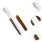 Faux Cat Whiskers Lifelike for DIY Accessories Felting Projects Face Costume 0.35mm Brown