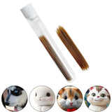 Faux Cat Whiskers Lifelike for DIY Accessories Felting Projects Face Costume 0.35mm Brown