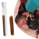 Faux Cat Whiskers Lifelike for DIY Accessories Felting Projects Face Costume 0.35mm Brown