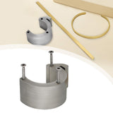 Jewelry Stamping Kit Cuff for Jewelry Stamping Working Making Cuff Bracelets