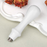 Wax Seal Stamp Handle Multiuse Sealing Stamp Handle for Envelope Card Making White