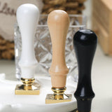 Wax Seal Stamp Handle Multiuse Sealing Stamp Handle for Envelope Card Making White