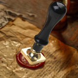 Wax Seal Stamp Handle Multiuse Sealing Stamp Handle for Envelope Card Making Black