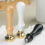 Wax Seal Stamp Handle Multiuse Sealing Stamp Handle for Envelope Card Making Black