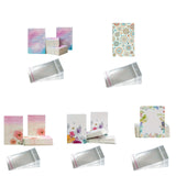 50x Earring Display Cards for Packaging Necklaces Earrings Bracelets A