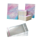 50x Earring Display Cards for Packaging Necklaces Earrings Bracelets A
