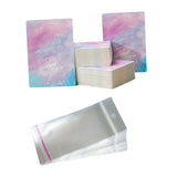 50x Earring Display Cards for Packaging Necklaces Earrings Bracelets A