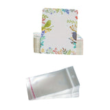 50x Earring Display Cards for Packaging Necklaces Earrings Bracelets C