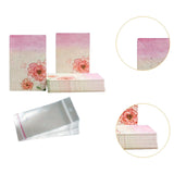 50x Earring Display Cards for Packaging Necklaces Earrings Bracelets D