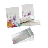 50x Earring Display Cards for Packaging Necklaces Earrings Bracelets E