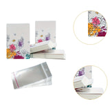 50x Earring Display Cards for Packaging Necklaces Earrings Bracelets E