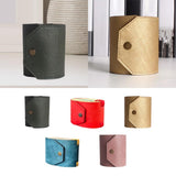 Maxbell Cash Wrap Wallet with Clasp Pouch Organizer for Holiday Business Travel Grey