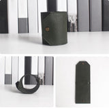 Maxbell Cash Wrap Wallet with Clasp Pouch Organizer for Holiday Business Travel Grey