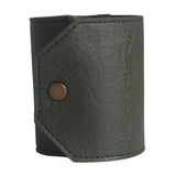 Maxbell Cash Wrap Wallet with Clasp Pouch Organizer for Holiday Business Travel Grey